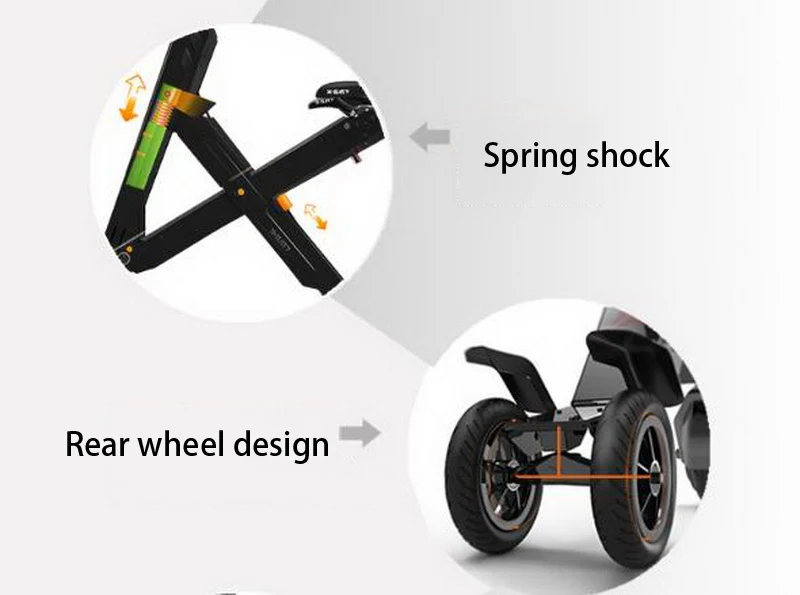 Perfect 310437/Intelligent folding electric scooter balance car lithium battery APP control/Endurance 20 KM/E-ABS electronic brake 9