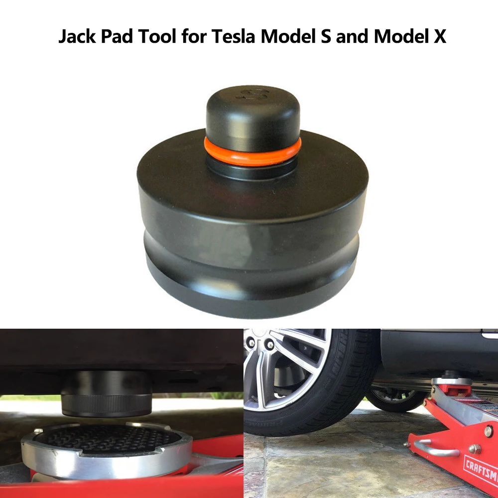

1pc Car Styling Tools Jack Lift Point Pad Adapter Jack Pad Tool Chassis Dedicated for Tesla Model S for Tesla Model X