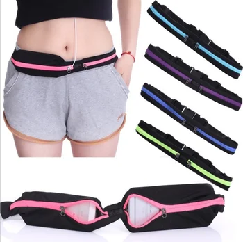 

5 color sports running Accessory multifunction movement pocket vibe running bag waist bag