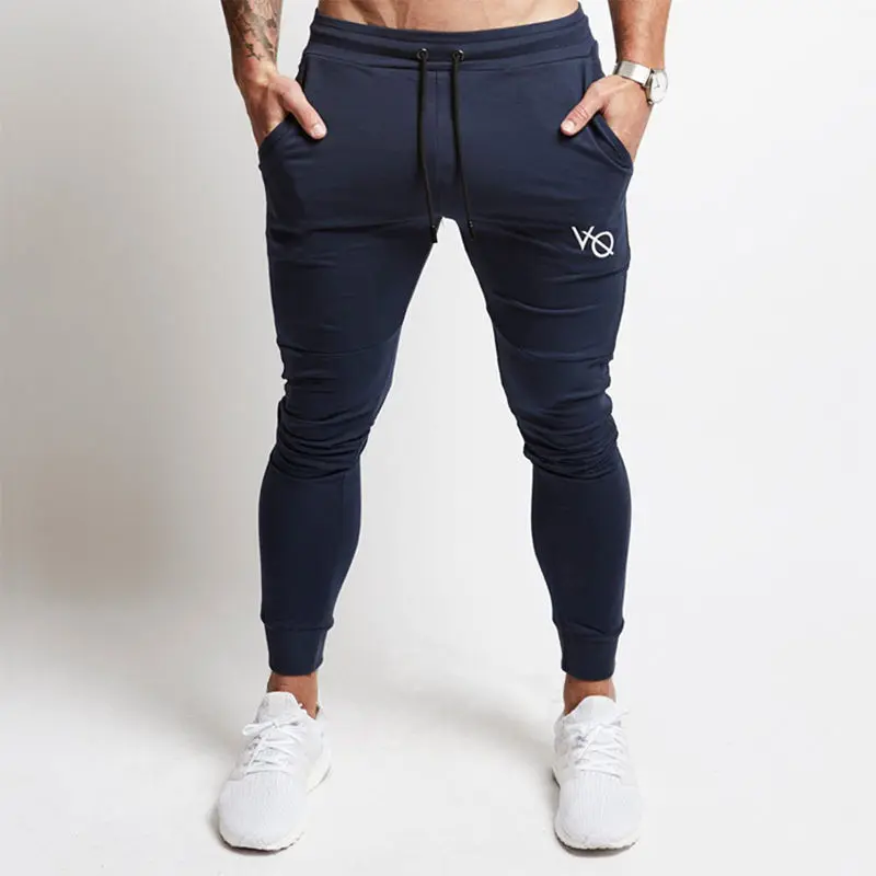 

Mens Jogger Sweatpants Running Cotton Skinny Pants Gym Fitness Sportswear Tracksuit Trousers Male Crossfit Workout Track Pants