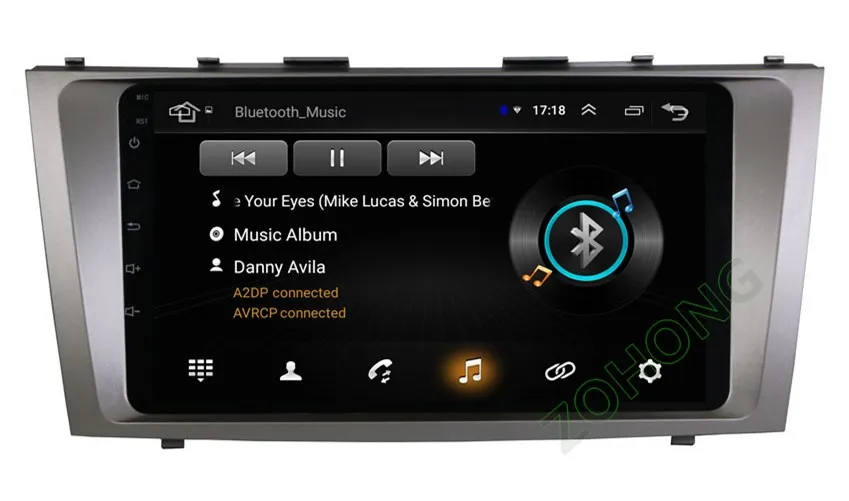 4G DSP 36EQ Android9.0 Автомобильный мультимедийный dvd-плеер для Toyota Camry 2007 2008 2009 2010 2011 автомобиля gps Навигация Авто рекордер