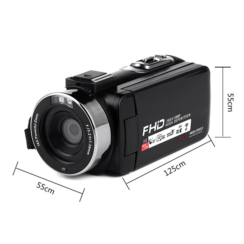 Wifi-глазок для двери с монитором 1080 P Full Hd Портативная Цифровая видеокамера 16X цифровой зум 3,0 дюймов ЖКД видеокамера с экраном Wifi-глазок для двери с монитором 1080 P Full Hd Портативная Цифровая видеокамера 16X цифровой зум 3,0 дюймов ЖКД видеокамера с экраном