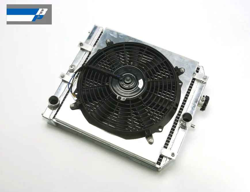 

56mm Aluminum Radiator + shroud + fan for 92-00 Honda Civic EK EG B16 B18