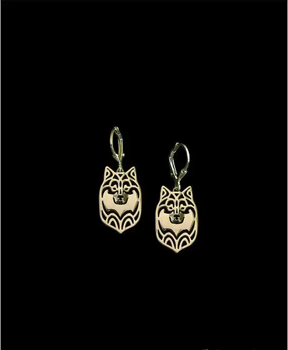 

Wholesale Handmade Finnish Lapphund Earrings Girl Gift Jewelry Idea -12Pairs/Lot