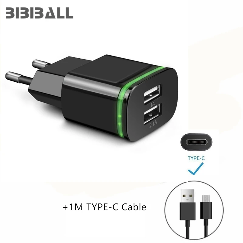 

USB C Charger LED Mobile Phone Charger Portable Wall type c Adapter USB for Letv LeEco Le Pro 3/Le 2 X520/Le Max2/Le 2 Pro