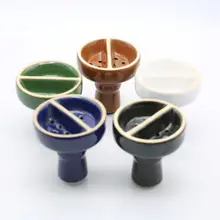 Керамика чаша для кальяна прочный патоки кальяна Кальян держатель глава тепла Narguile Вихрь для курения табачных трубок трубы для автомобиля воронка
