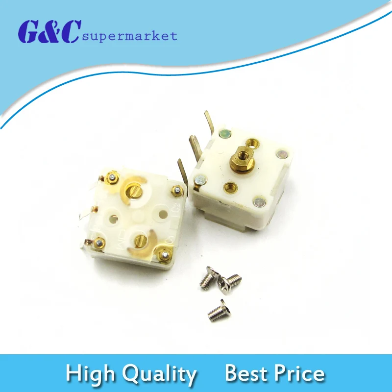 

2 Pcs/lot 223F Style Dual 20pF Variable Capacitor for FM Radio