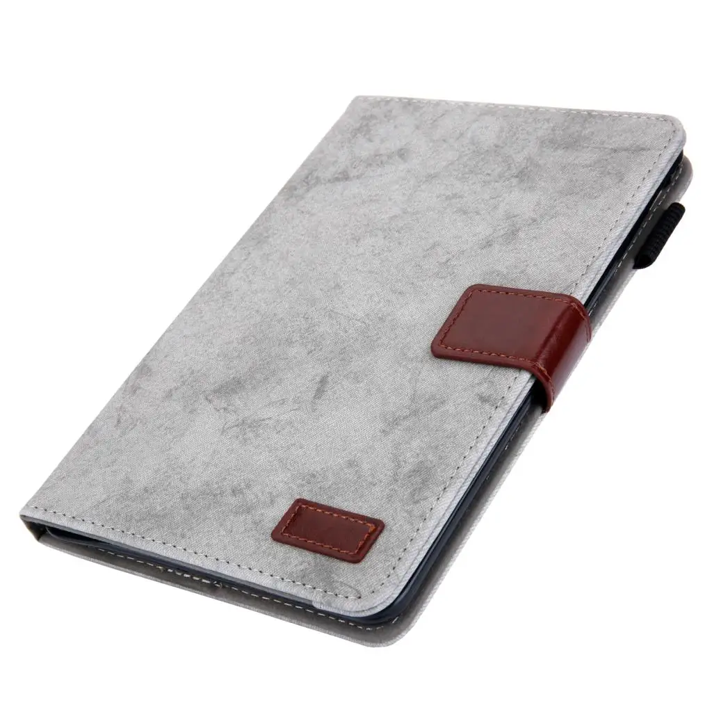 

Case Funda For iPadMini 5 4 3 2 1 Cases Casual Smart Stand Holder Canvas Leather Cover 7.9" Tablet Bumper A1538 A1550 A2133