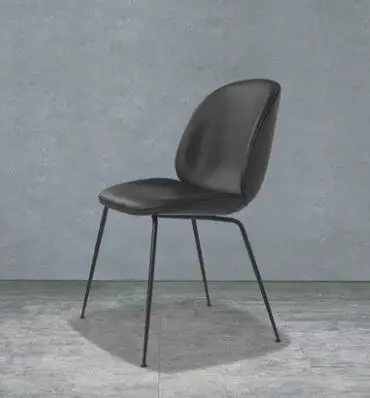 Мебель творческий обеденный стул кованого железа современный минималистский Досуг Личность ленивый домашний стул - Цвет: 23