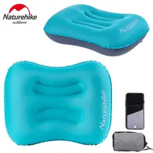 NatureHike портативная складная надувная подушка u-образный шеи дорожная подушка для воздушных судов наружная подушка для кемпинга