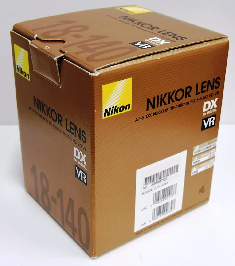 Nikon AF-S DX 18-140F3.5-5.6G ED VR