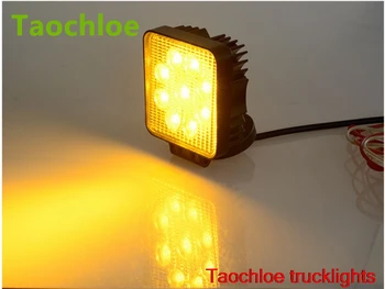 

4X Car LED work Light antifog running 4'' 27W 10-30V Spot 30 Fog light snowmobile Motorcycle Tractor Truck Trailer SUV 4WD 4x4