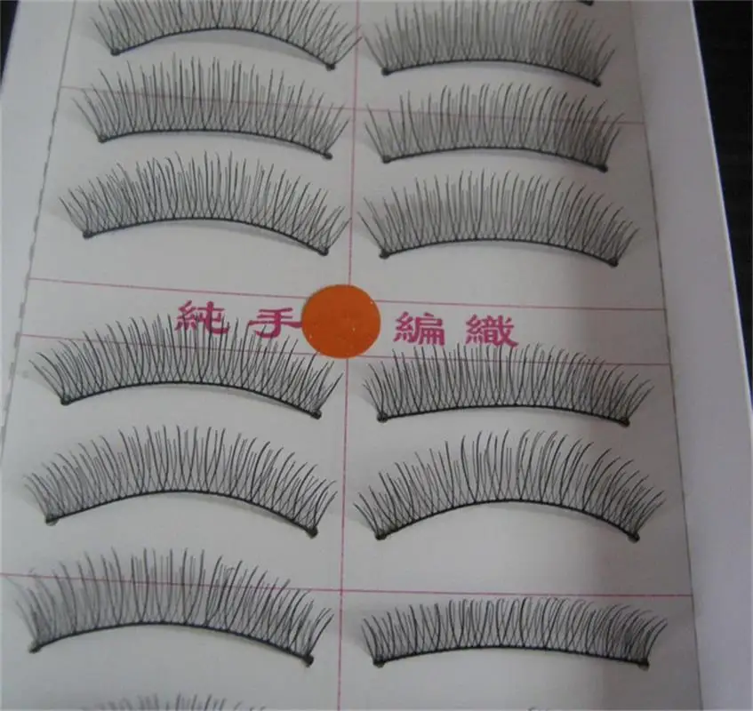 

10Pairs Makeup Handmade Natural Fashion Long False Eyelashes Eye Lashes Sparse