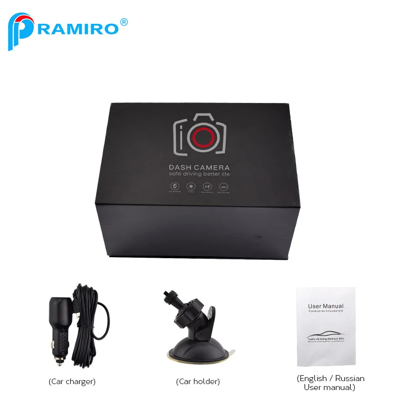 3Inch 9 pcs IR Light Night Vision Car DVR Novatek NTK96223 FHD 1080P Dash Cam G-Sensor 170 Degree T639 PRAMIRO car dvr recorder
