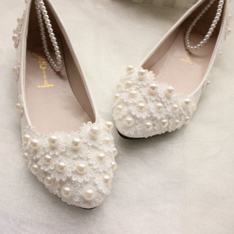 pearl shoes flats