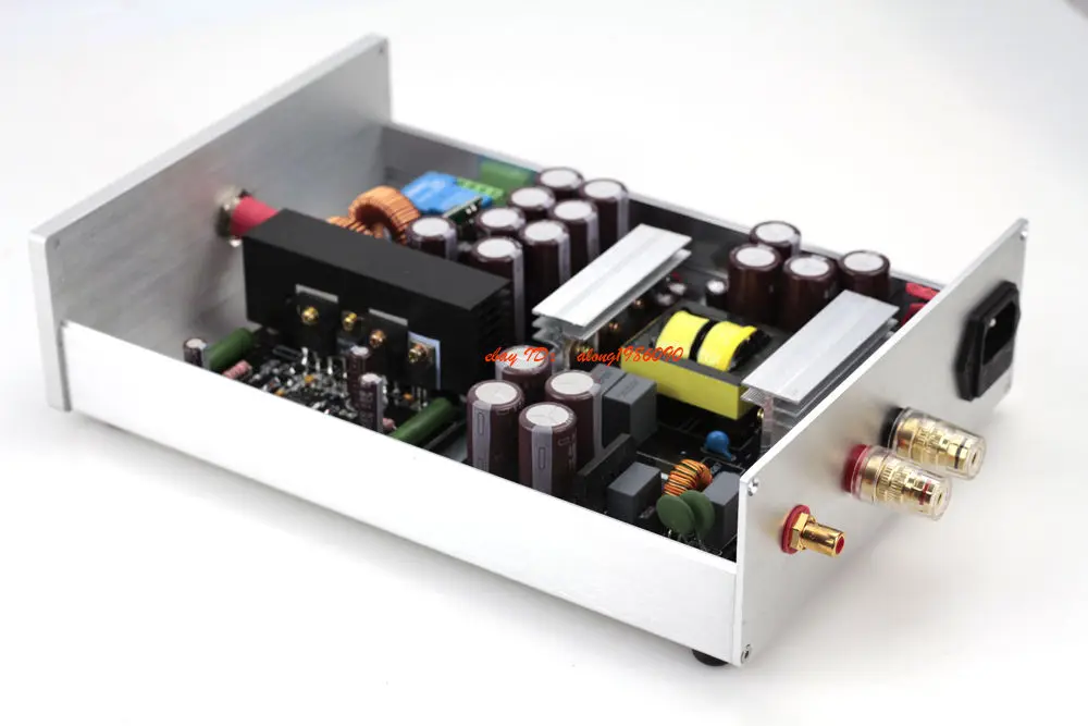 ZEROZONE Finished 1000W Mono Hifi Class D Audio Power Amplifier IRS2092 +IRFB4227 Amp summing amplifier