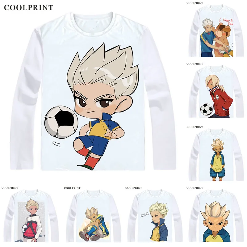 Футболка Coolprint Gouenji Shuuya футболка Inazuma Raimon Eleven Япония Мужская Повседневная