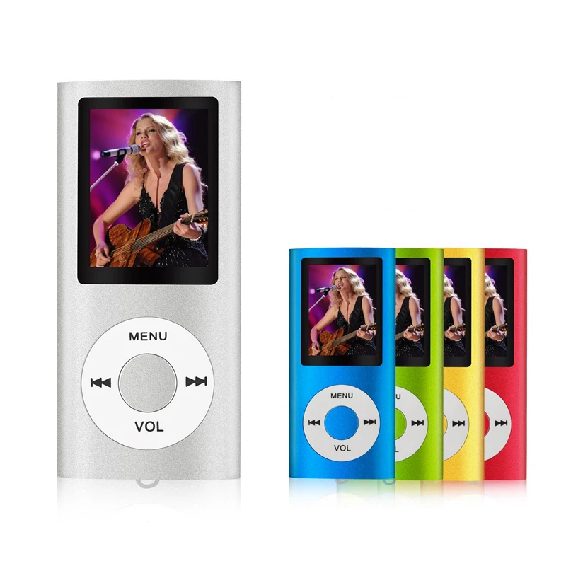 

MP3 / MP4 Player supports 64 GB Micro SD Card with Photo Viewer, E-Book Reader and Voice Recorder and FM Radio Video