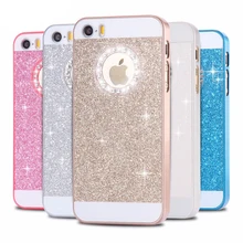 FLOVEME For iPhone 5 5S SE Cases Glitter Slim Bling Diamond Case For iPhone 5 5S SE Luxury Hard Back Phone Case For iPhone 5S 5
