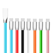 Алюминиевый тип-c Синхронизация данных свет TPE USB C зарядное устройство провод для Samsung Galaxy Note 8 forNew Macbook, OnePlus 2, Google Pixel