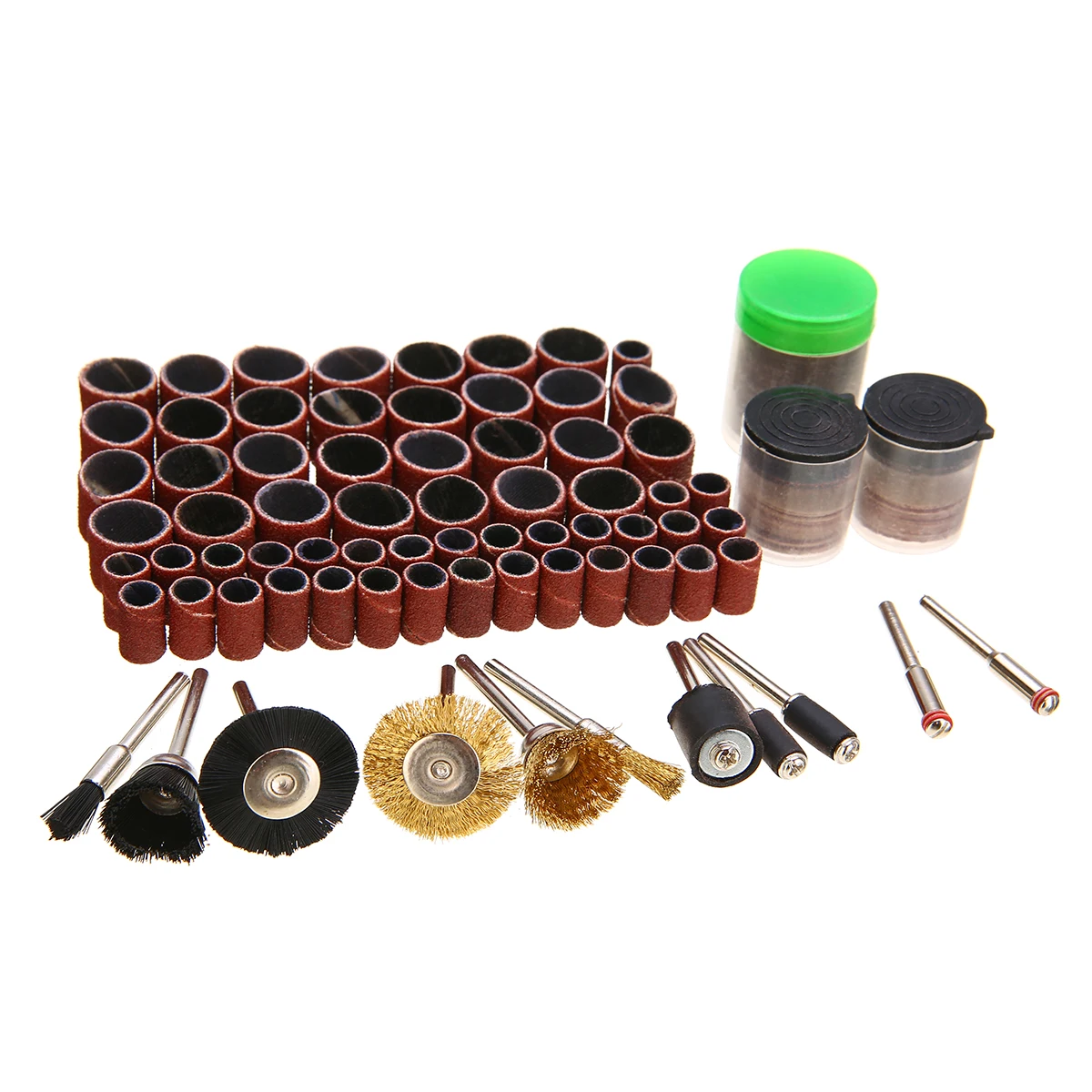 150 pcs/set 1/8" Shank Sanding Polishing Grinding Cleaning Accessory Kit For Rotary Power Tool Set