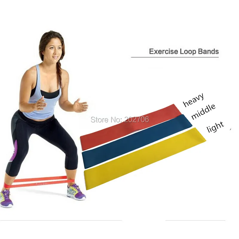 Loop bands Ultra Light/Med/Heavy Resistance Band Exercise Loop elastic