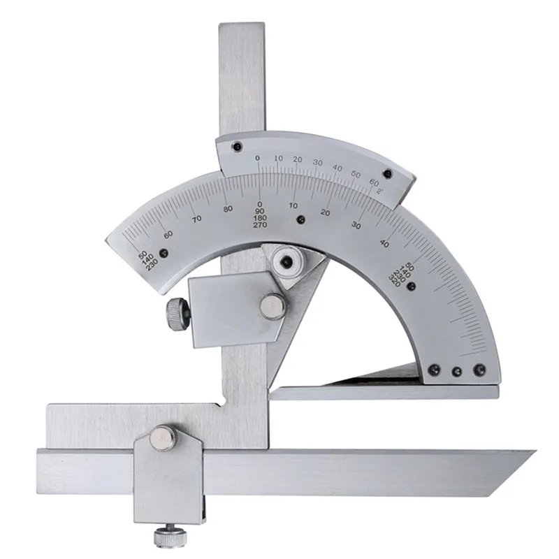 Universal Bevel Protractor 0 320x2 Degree Angle Gauge Tool Inner Outer angle Precision Measuring Finder