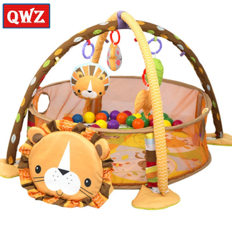 

Baby anti-urine marine game mat Climbing mat fitness rack Infant educational toys Baby sleeping decorative animal crawling mat