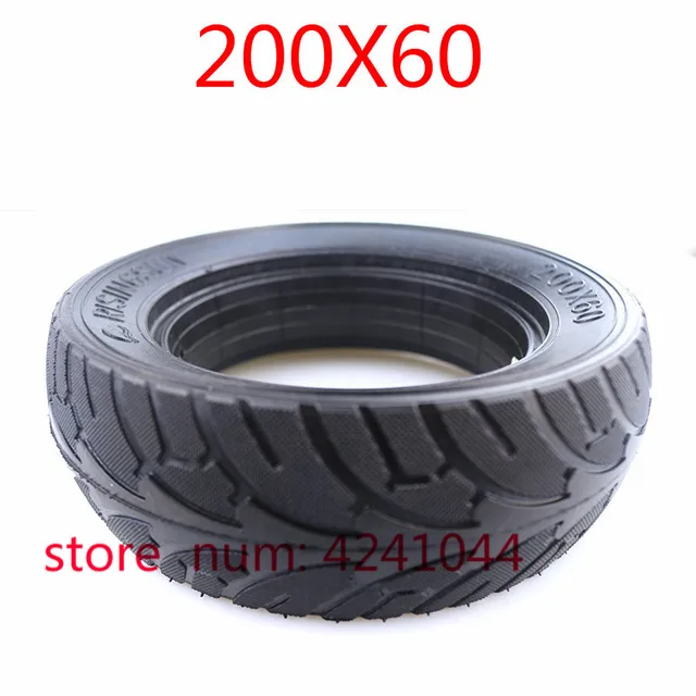 US $24.19 200X60 tubeless solid tires fits electric scooter balance car scooter 8inch brushless motor special