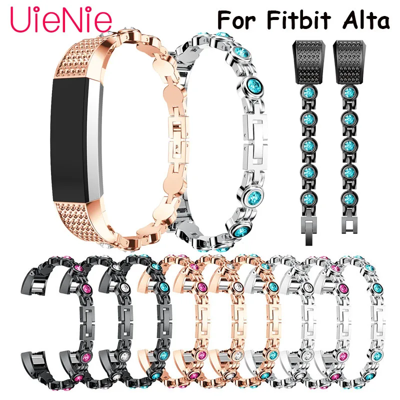 

Elegant women's bracelet For Fitbit Alta smart watch Metal wristband For Fitbit Alta HR smart wristband Replacement accessories
