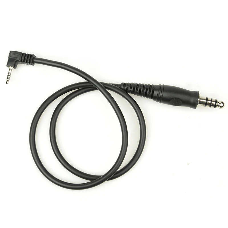 SEIGNEER Тактический Z124 Электронный PTT Провод To Walkie Talkie Plug страйкбол милитари Охота
