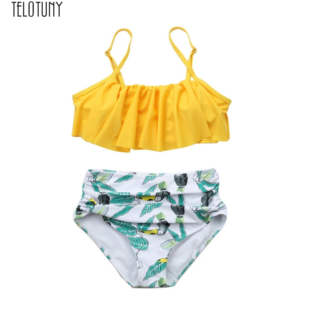 

TELOTUNY Lady Swimwear Women Print Floral Surf Suit Prone Swimsuit Swimwear Two wpiece Beachwear Swimsuit Fashion New Hot Jan16