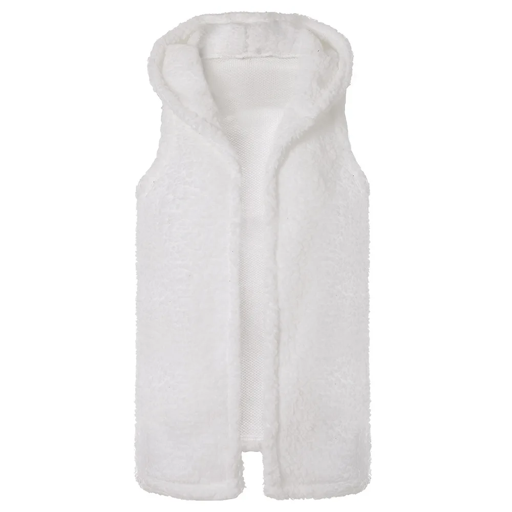 Colete feminino casual com capuz, sexy, para