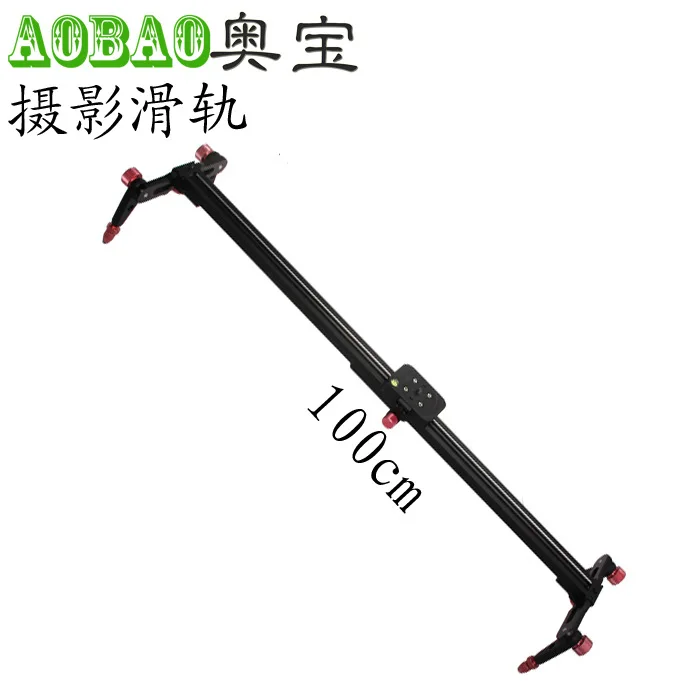 

CD50 DSLR DV Camera Shooting Mini Slider Rail Sliding and Roller Bearing Dolly Track 100cm