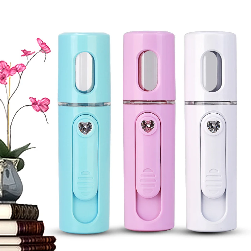 

Rechargeable Ultrasonic Nano Sprayer USB Charging Portable Humidifier Atomization Facial Beautification Instrument