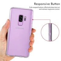 case samsung 360 Degree Full Body Two Crystal Front+Back TPU Case For Samsung Galaxy Note 9 8 Case S7 Edge S8 S9 Plus Case Cover (3)