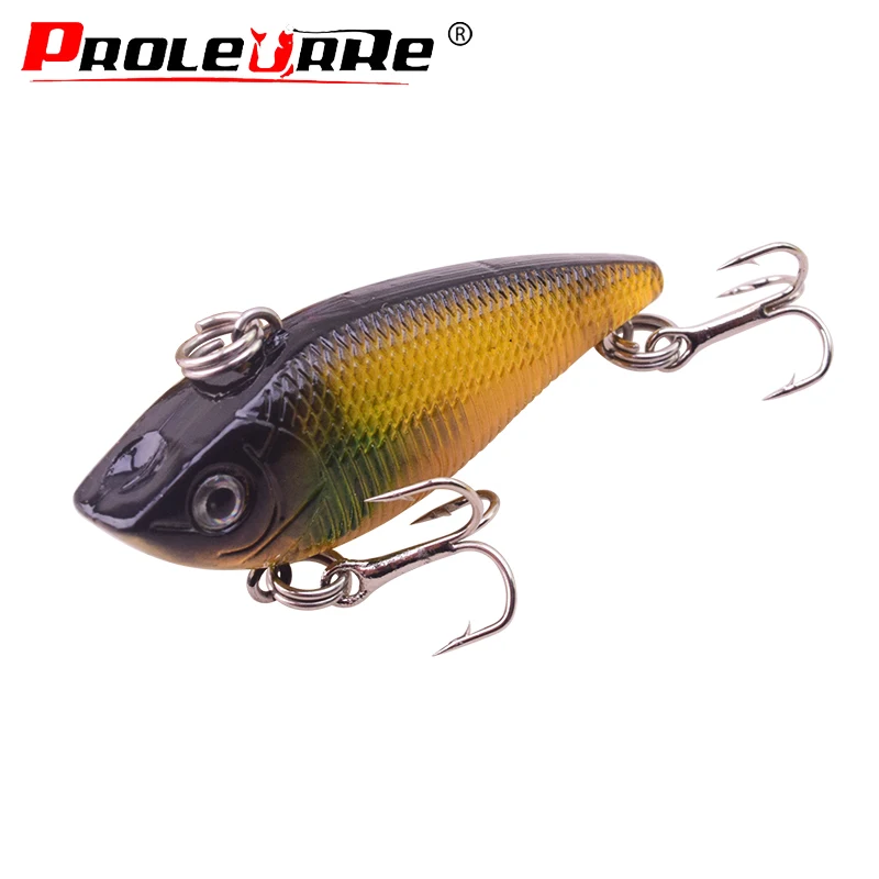 

1Pcs VIB Vibration Fishing Lure 5cm 6.9g Winter Ice Lures Artificial Hard Bait Hooks Fish Wobbler Crankbait Pesca fishing Tackle