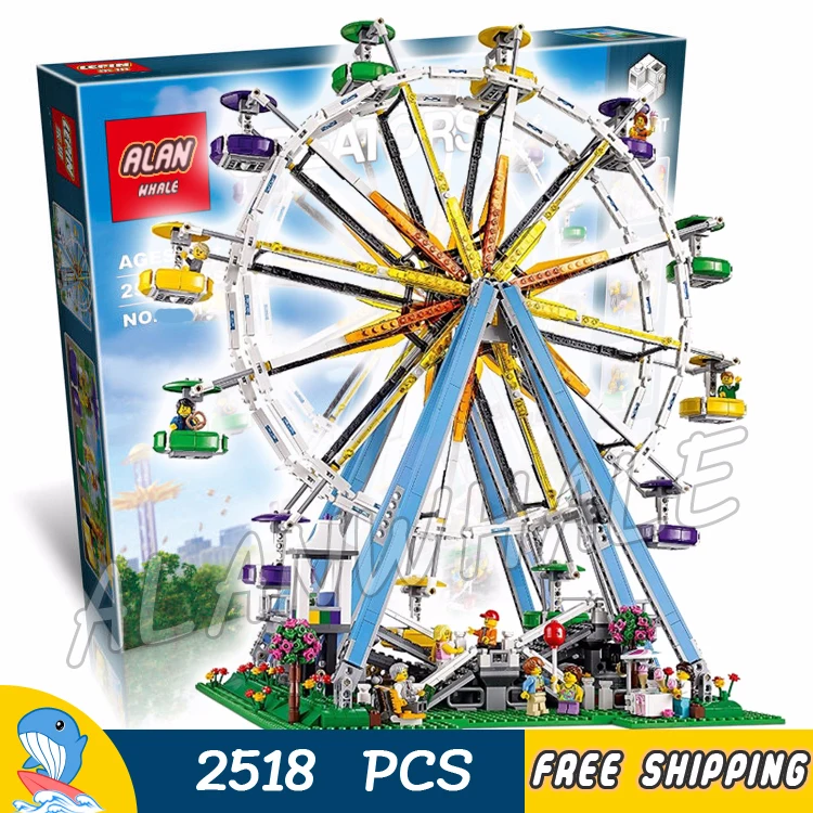 

2524pcs Creator Expert Street Ferris Wheel Construction 30000 Model Modular Building Blocks Hot Toys Bricks Compatible with Lego