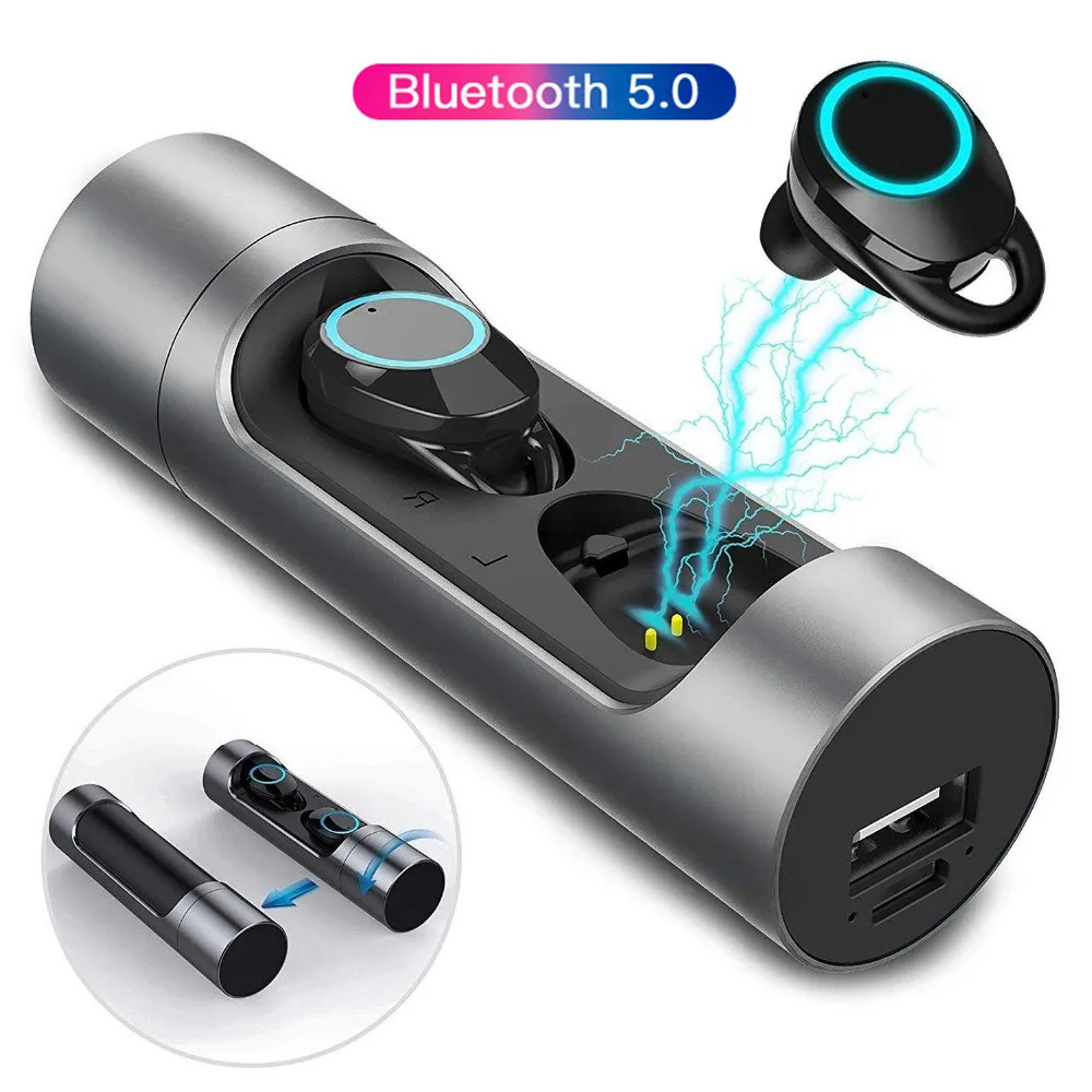 Nasin сенсорный наушники вкладыши TWS с X8 Bluetooth 5 0 Беспроводные микрофоном