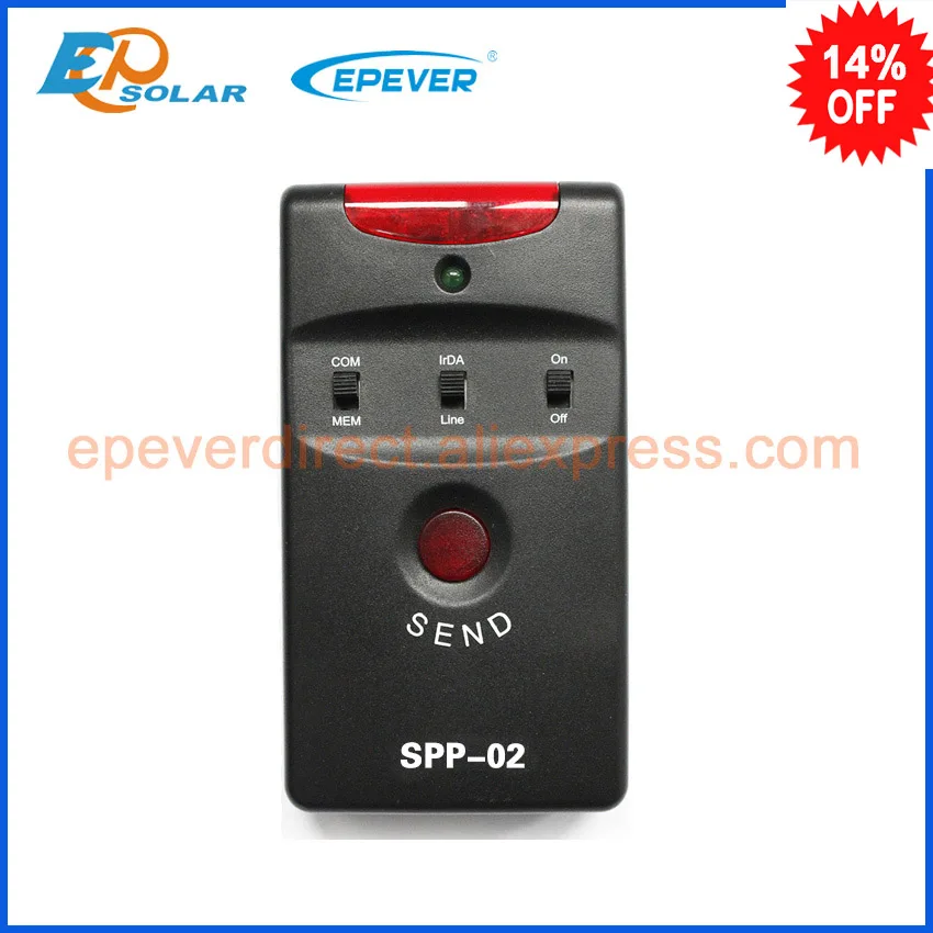 

Used for mppt new BP solar regulator accessory SPP-02 EPEVER EPsolar simple efficient super parameter programmer