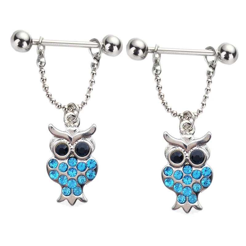 14G 316L Милая Соска из хирургической стали кольцо для пирсинга тела ювелирное