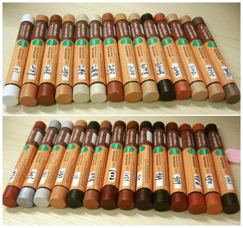 Furniture crayon wood repairing wax 2pcsLot Furniture Repair Wax Filler repair pencil (7)