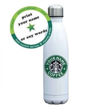 

Personalized Bottle Insulated Vacuum Cup Custom Name Double Walls Stainless Steel Double Thermal Bottle Customized Gift