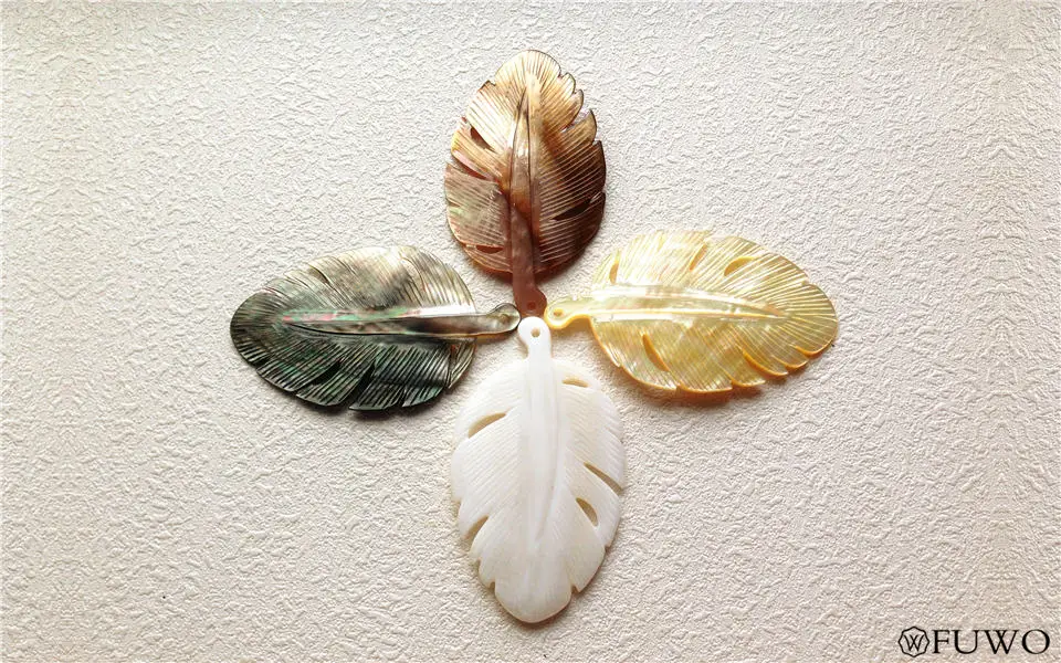 Carved Leaf Shell 8