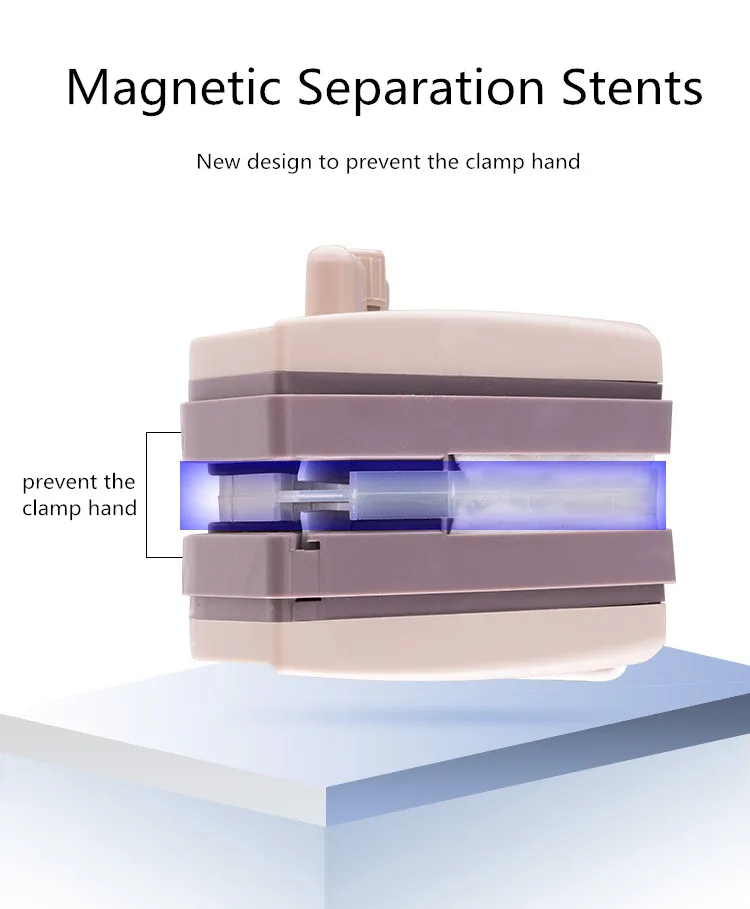 Домашний стеклоочиститель, щетка для чистки стекла, инструмент 3-35 мм, регулируемая двухсторонняя Магнитная щетка для мытья окон, щетка для мытья стекол, чистка