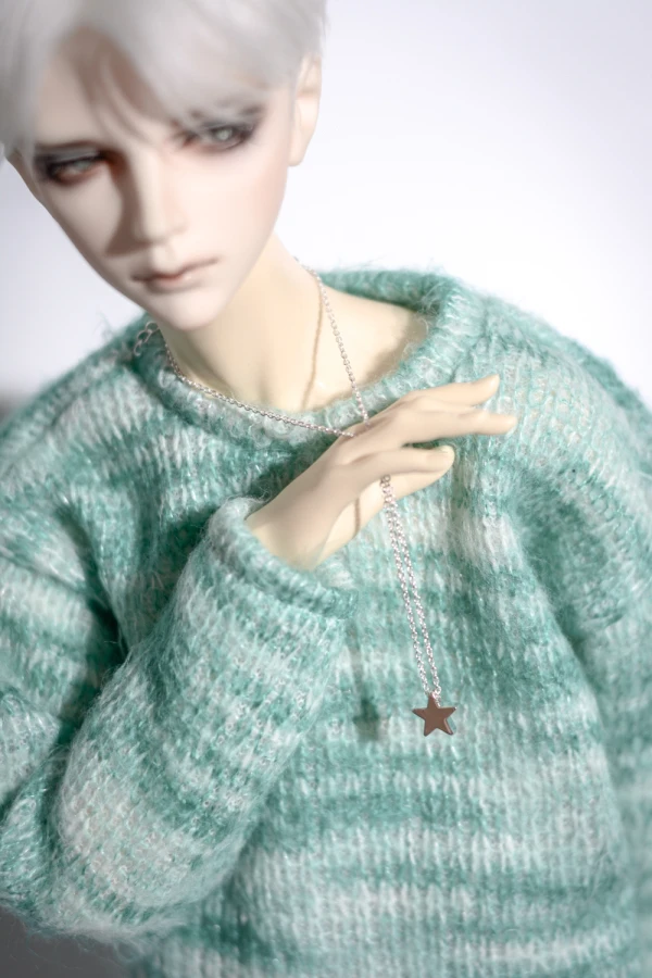 Новинка 1/3 кукла дяди BJD SD DD ручной работы аксессуар со звездами серебряное