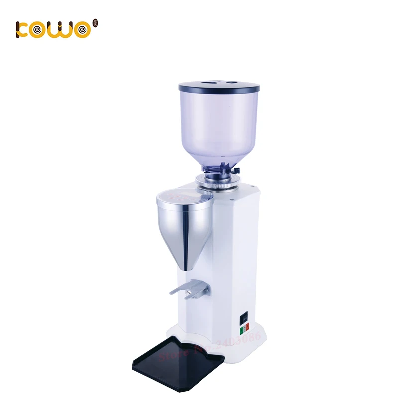

Aluminum Electric Coffee Grinder Burr Mill 360W 220V Large Coffee Beans Grinder machine for Coffee Shop