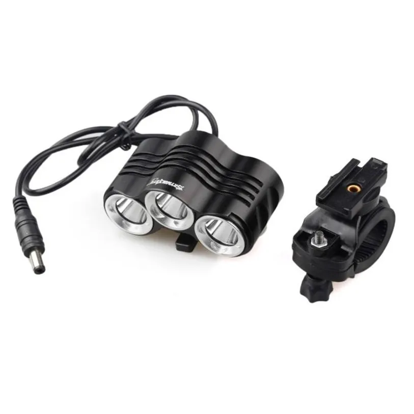 Sale Rehargeable 12000 Lm 3 x XML T6 LED Bicycle Head Light 18650 Headlamp  Outdoor Bike Bicycle Accessories High Quality May 15 11