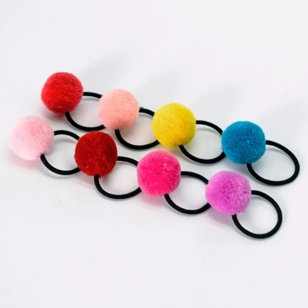 Cute Small Hair Ball Baby Girls Elastic Hair Rubber Bands Kids Girls Candy Color Hair Rope Ring Accessories Headwear Cute Small Hair Ball Baby Girls Elastic Hair Rubber Bands Kids Girls Candy Color Hair Rope Ring Accessories Headwear