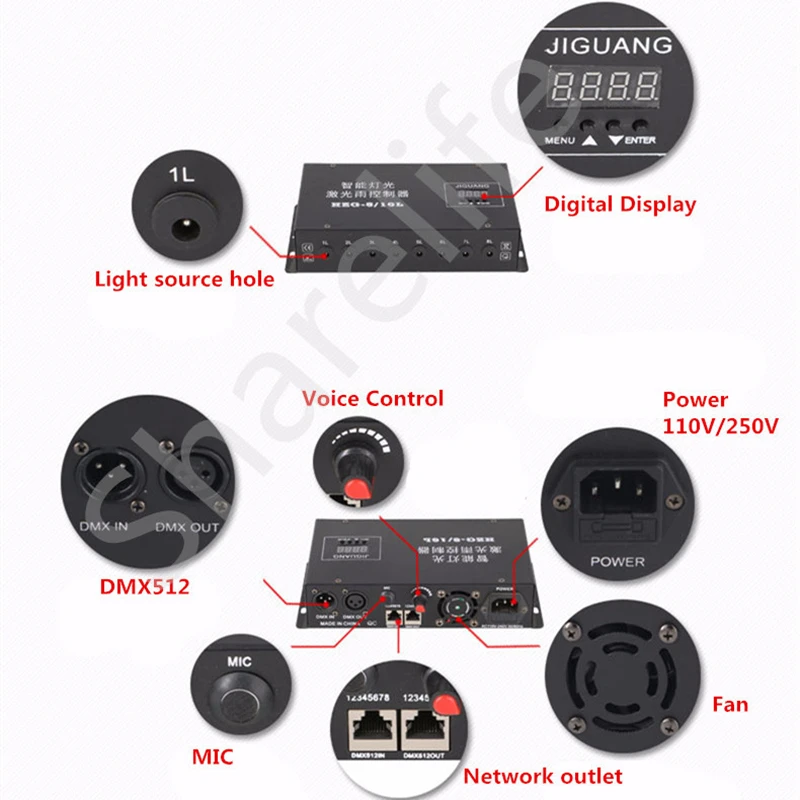 Sharelife البسيطة شحن التجميع الأحمر الأخضر الأزرق شعاع ضوئي الليزر الستار تحكم DMX DJ حزب نادي المرحلة إضاءة مشاهدة Sharelife البسيطة شحن التجميع الأحمر الأخضر الأزرق شعاع ضوئي الليزر الستار تحكم DMX DJ حزب نادي المرحلة إضاءة مشاهدة